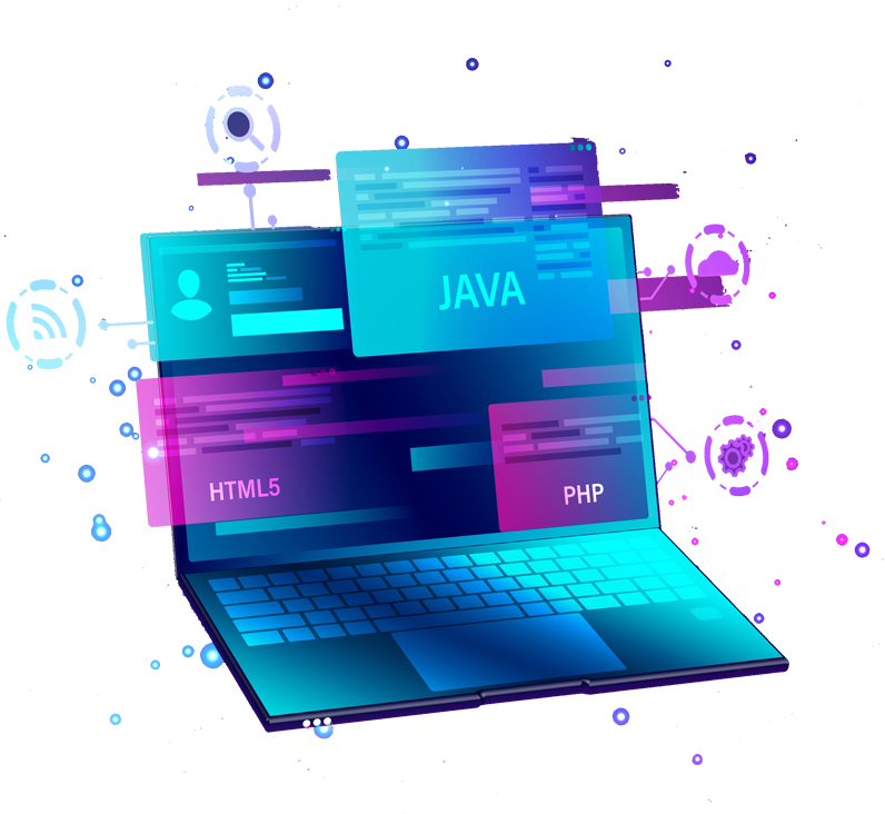 Software Engineering Company Illustration